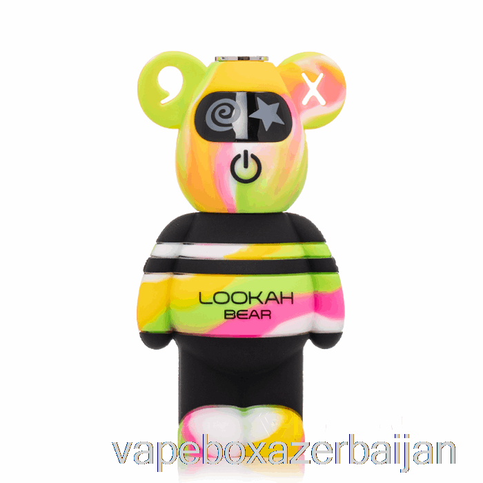 E-Juice Vape Lookah Bear 510 Battery Pink Tiedie